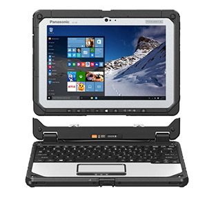 TOUGHBOOK 20, the world’s first fully rugged detachable PC with a removeable keyboard