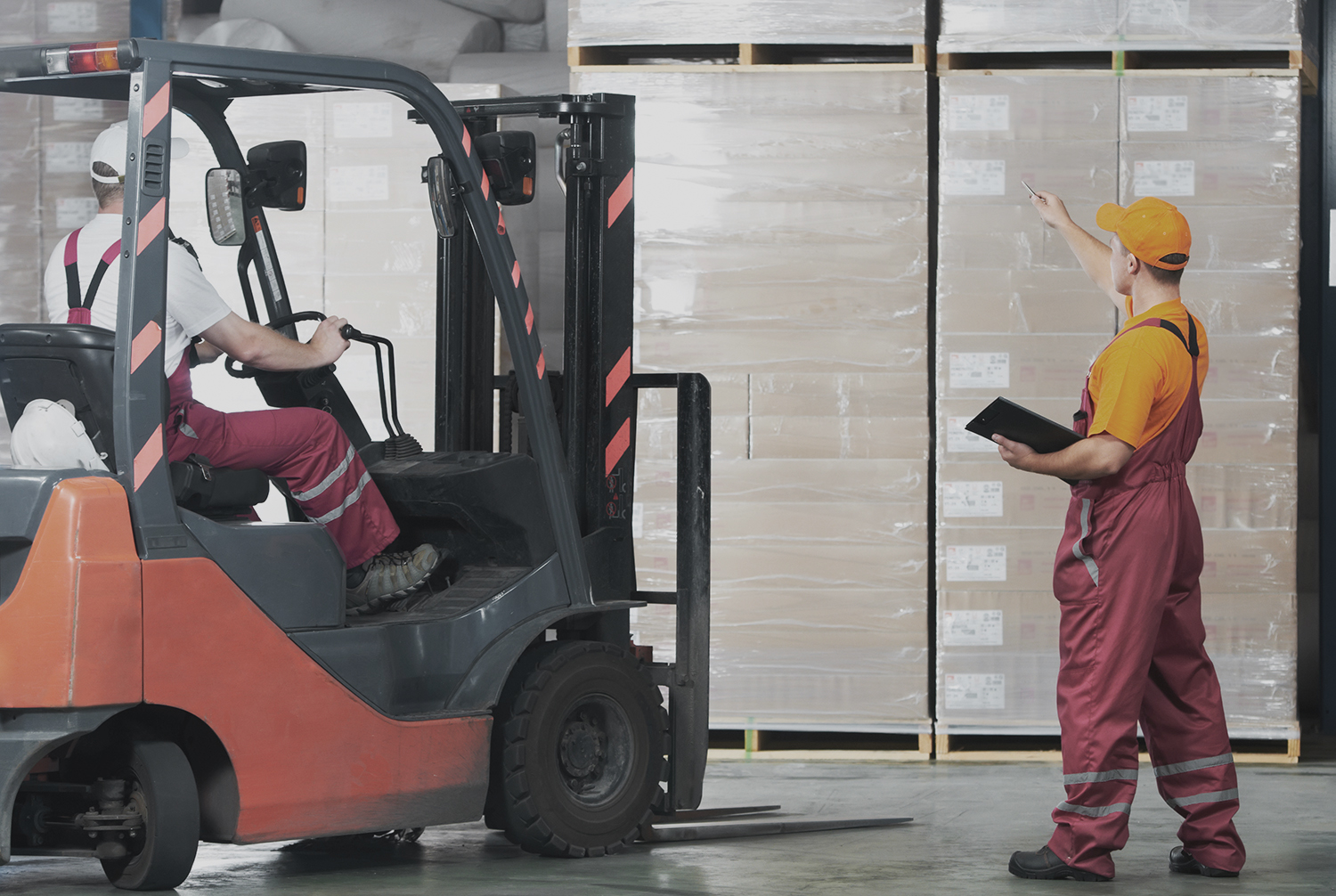 world class forklift-tablet