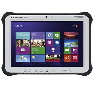 Panasonic TOUGHPAD FZ-G1 Thinnest and Lightest Fully Rugged 10.1” Tablet
